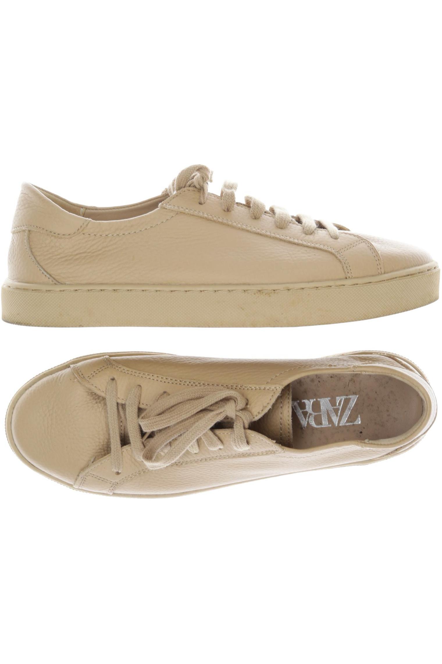 

Zara Damen Halbschuh, beige, Gr. 40