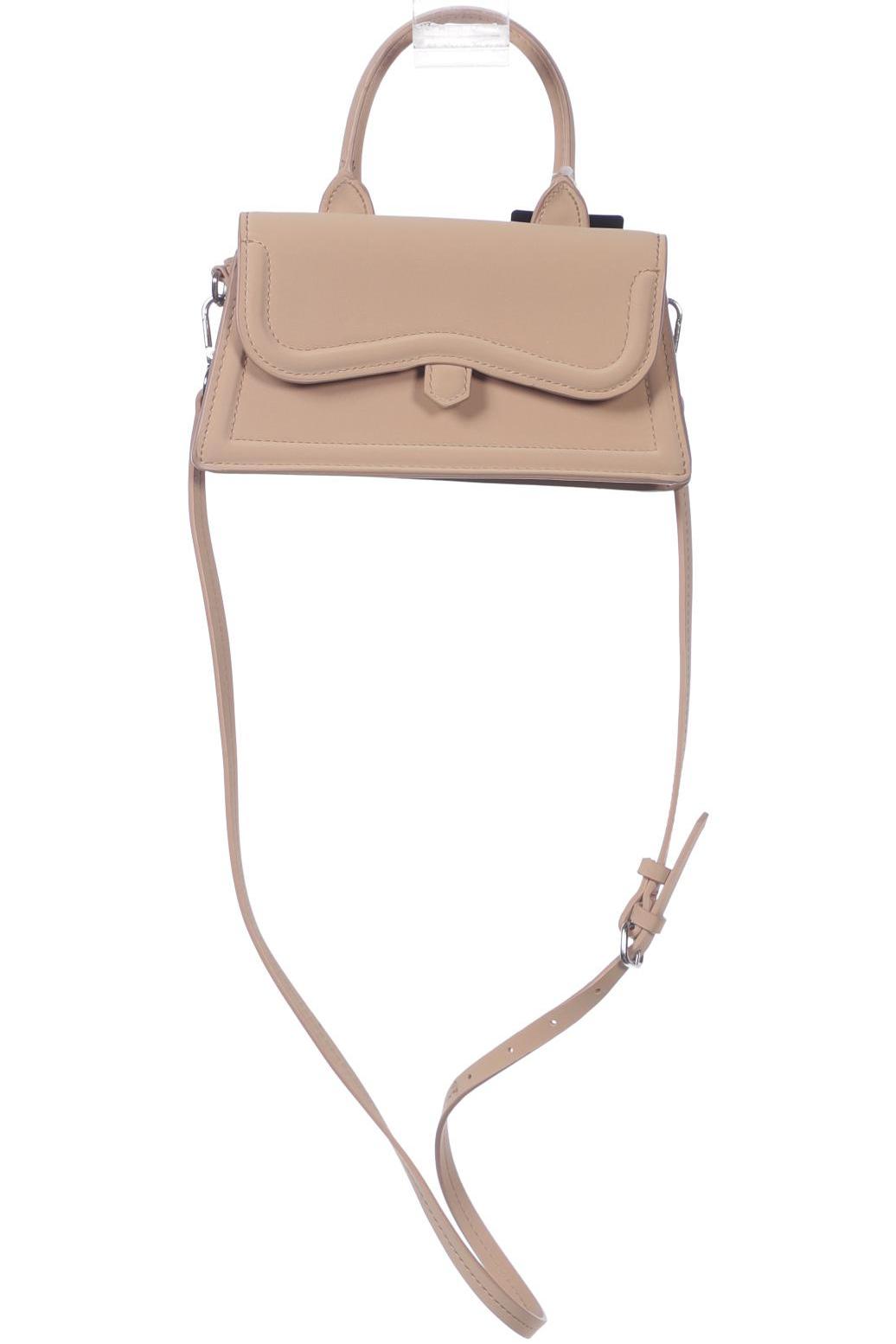 

ZARA Damen Handtasche, beige