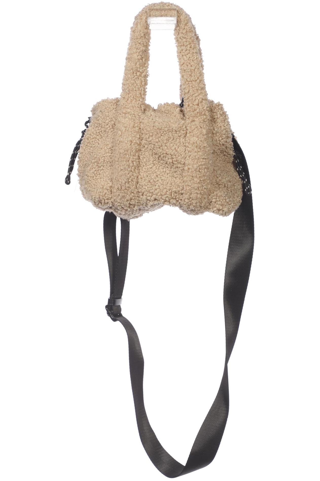 

ZARA Damen Handtasche, beige