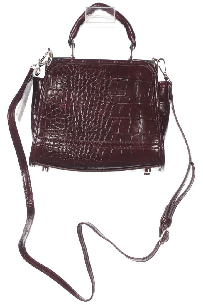 

ZARA Damen Handtasche, bordeaux