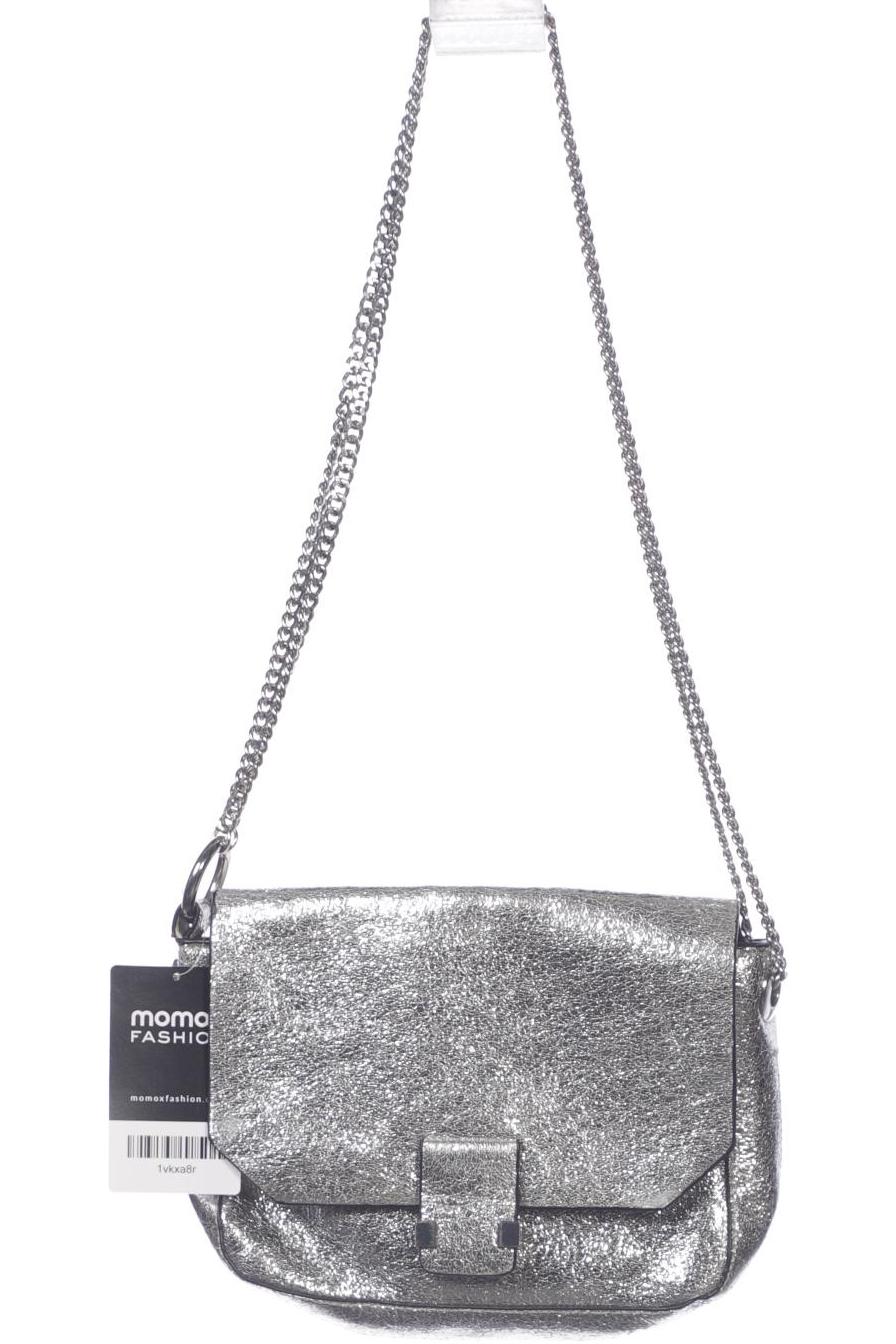 

Zara Damen Handtasche, silber, Gr.