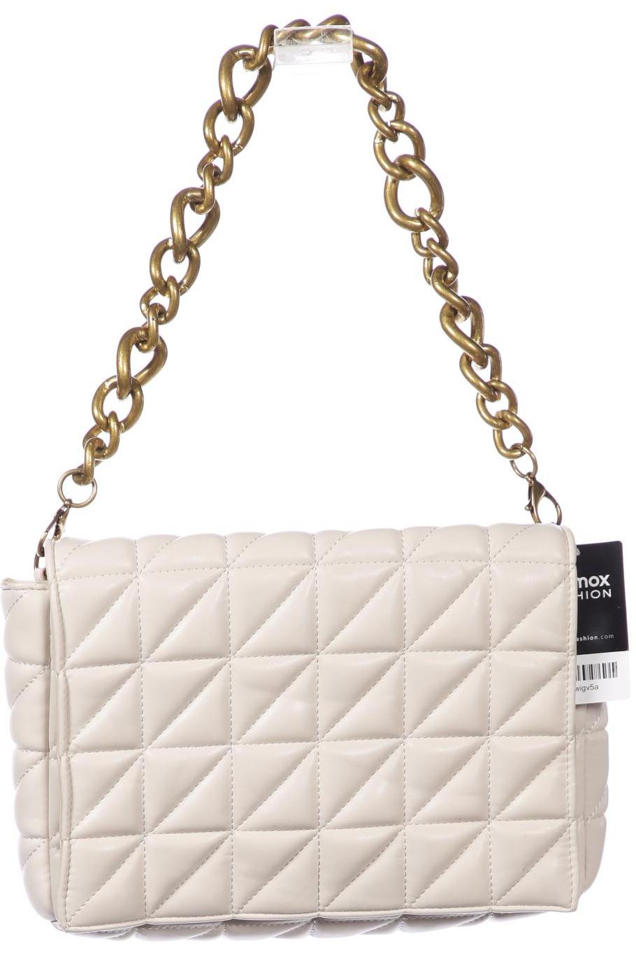 

ZARA Damen Handtasche, cremeweiß