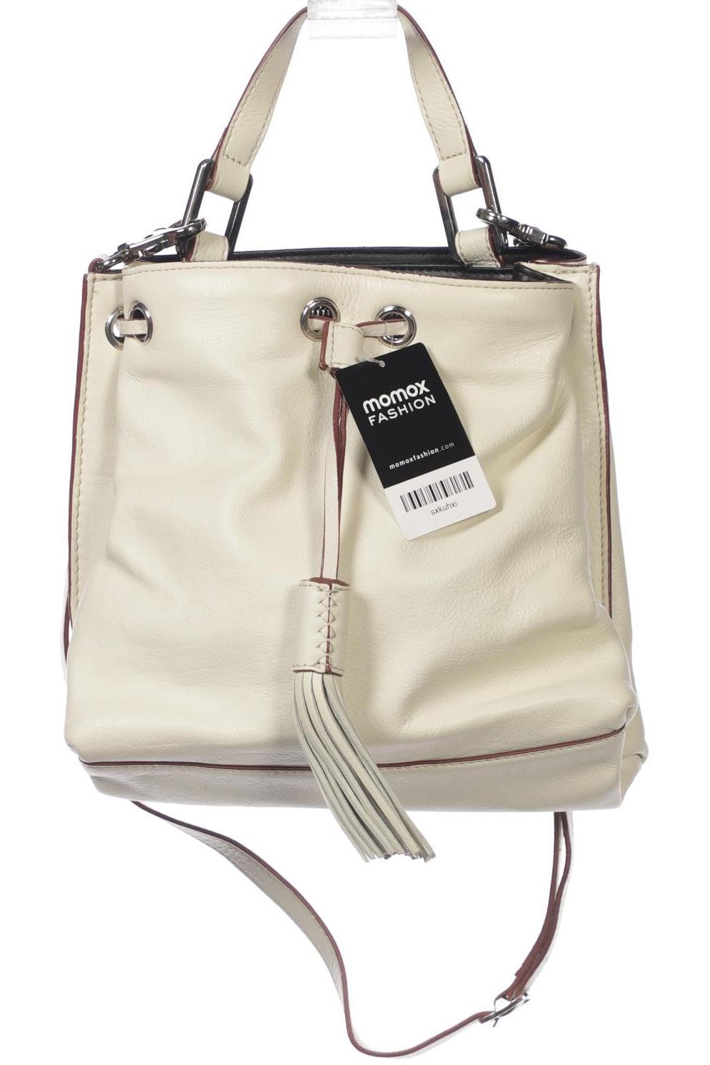 

ZARA Damen Handtasche, cremeweiß