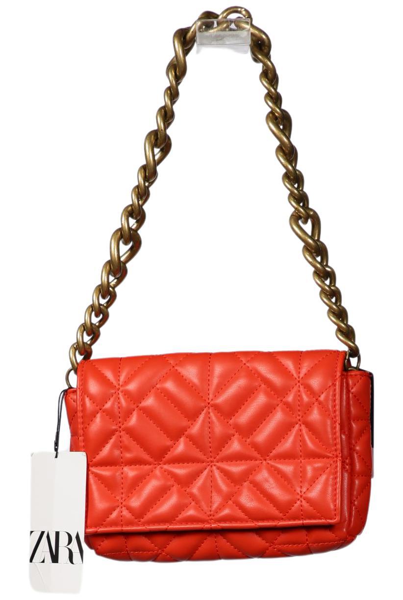

Zara Damen Handtasche, orange, Gr.