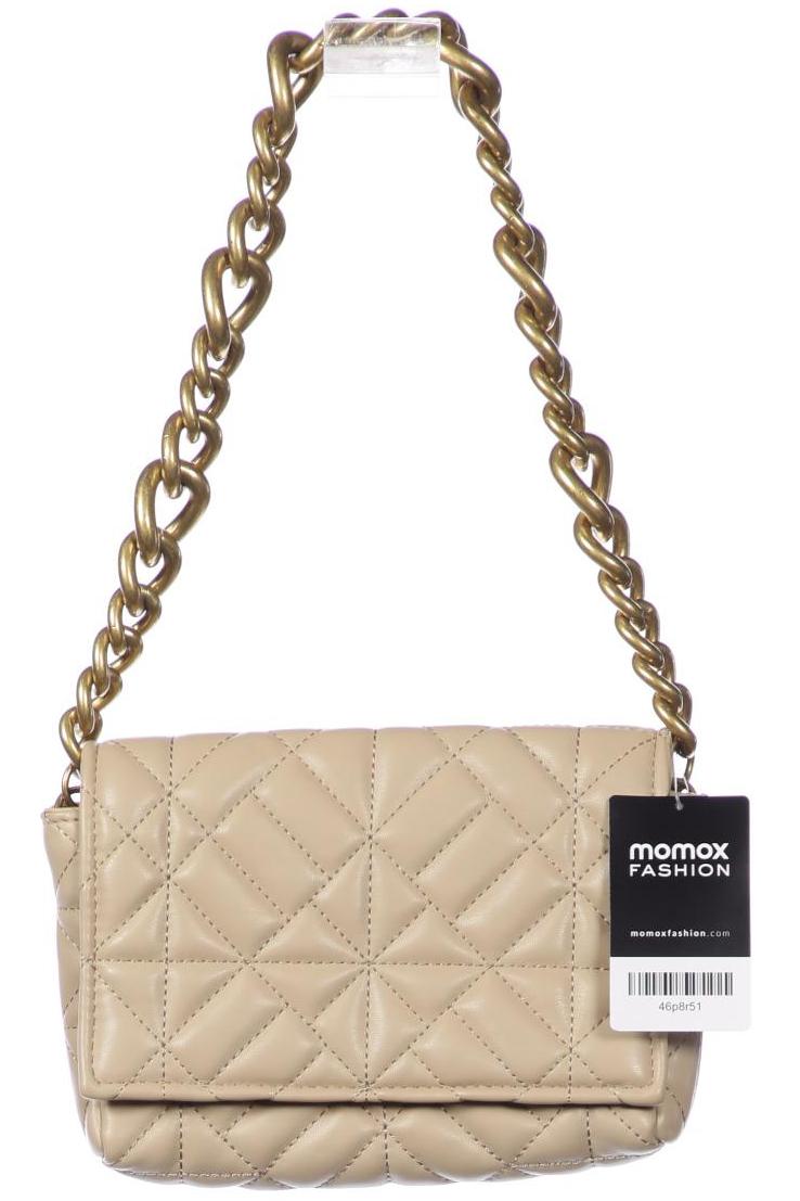 

ZARA Damen Handtasche, beige