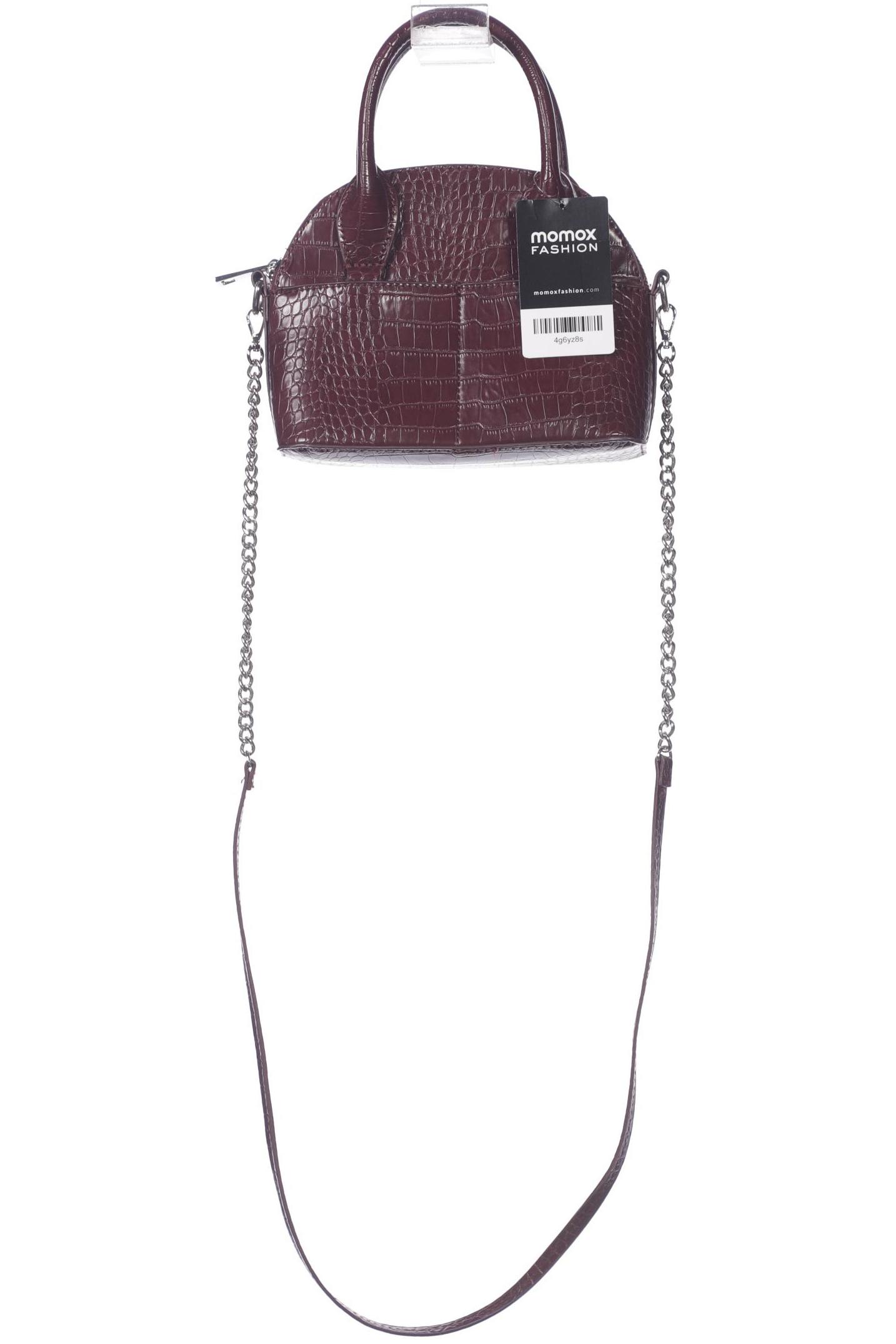 

Zara Damen Handtasche, bordeaux, Gr.