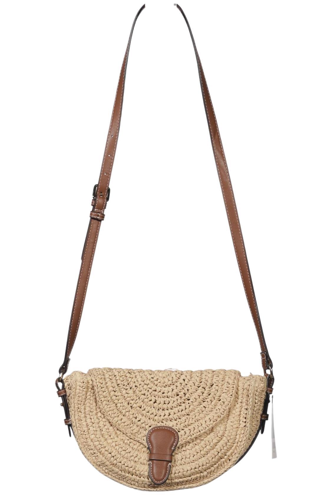 

Zara Damen Handtasche, beige, Gr.