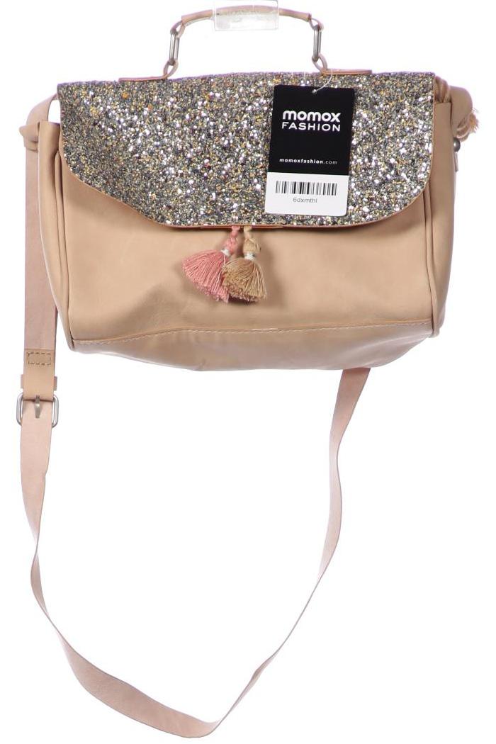 

ZARA Damen Handtasche, beige