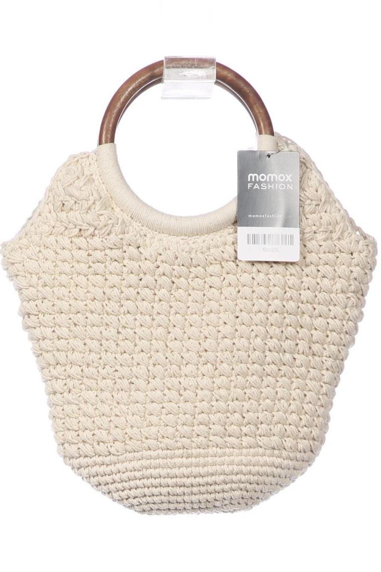 

Zara Damen Handtasche, cremeweiß, Gr.