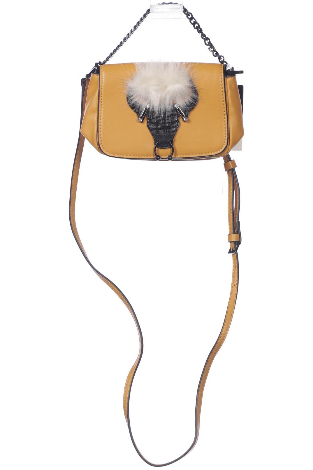 

ZARA Damen Handtasche, gelb