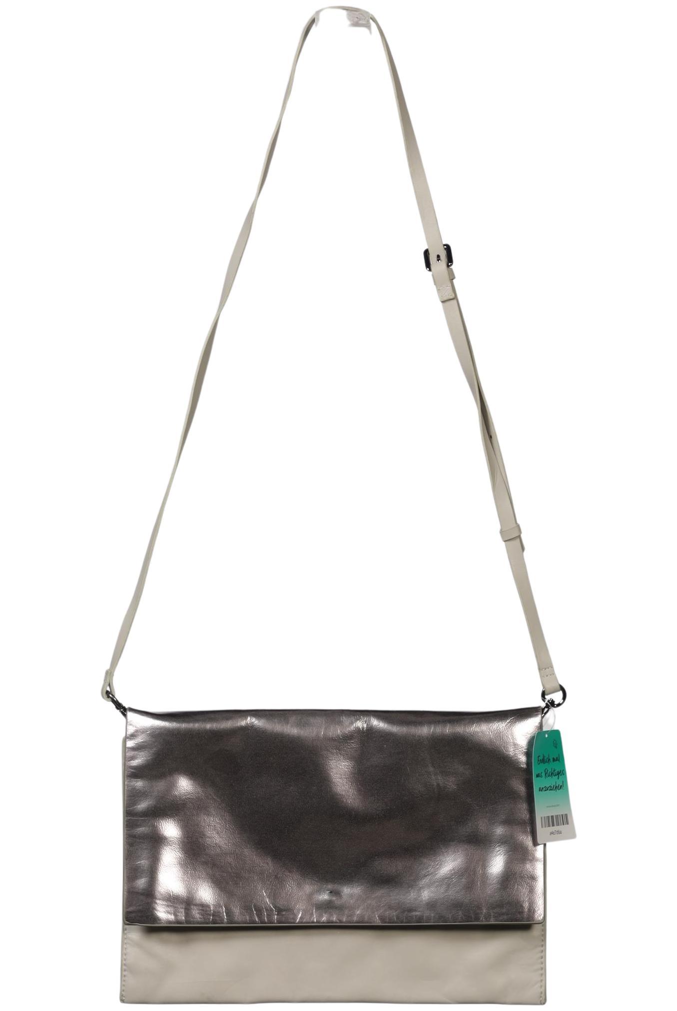 

Zara Damen Handtasche, silber, Gr.