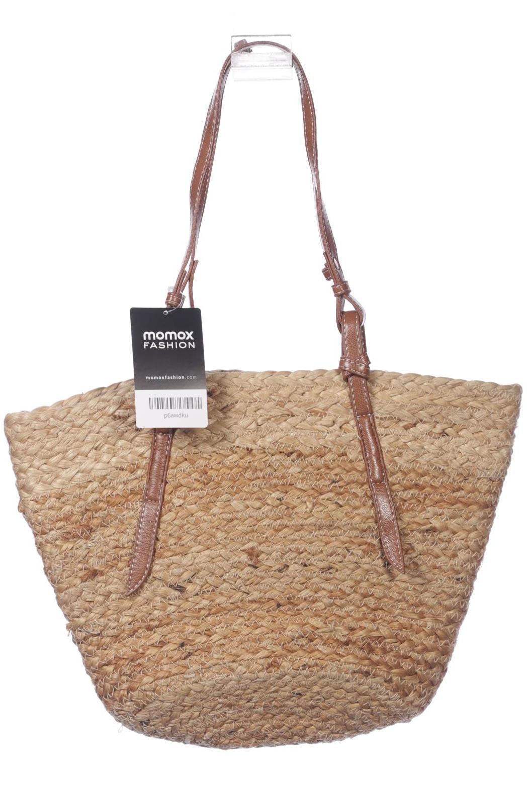 

Zara Damen Handtasche, beige, Gr.