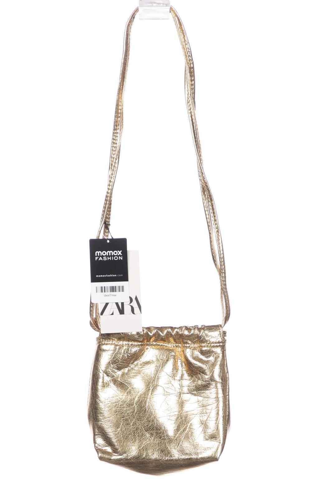 

Zara Damen Handtasche, gold, Gr.