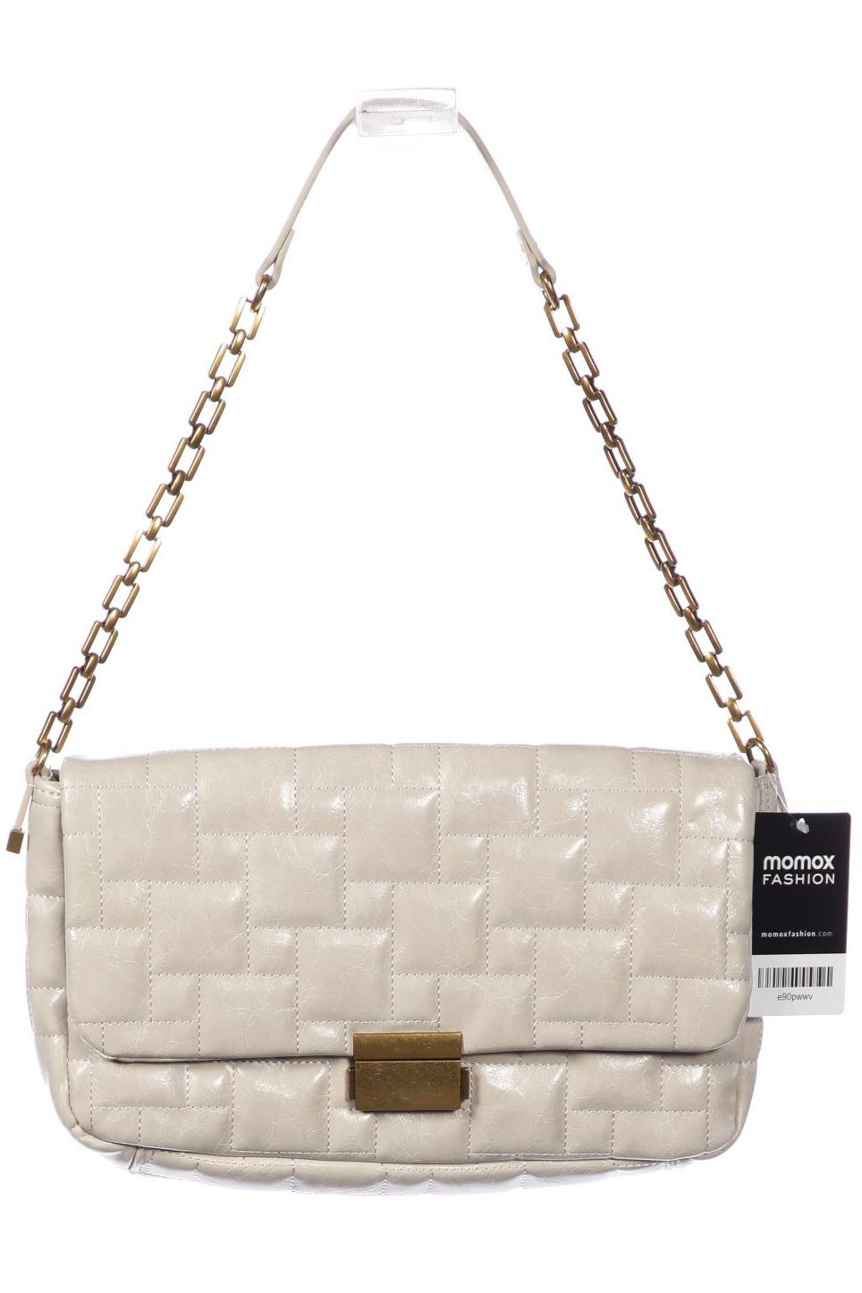 

ZARA Damen Handtasche, beige