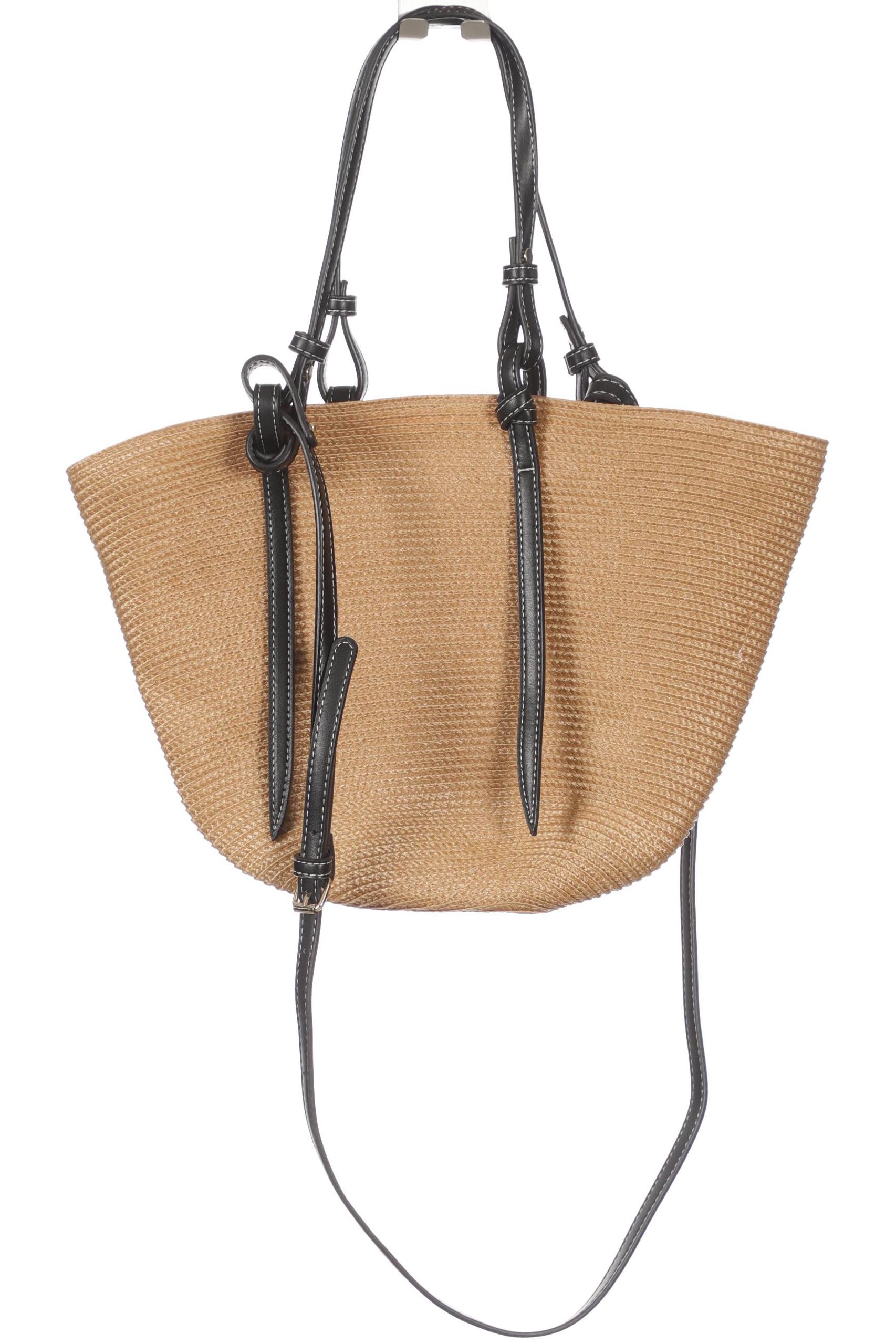 

Zara Damen Handtasche, beige, Gr.