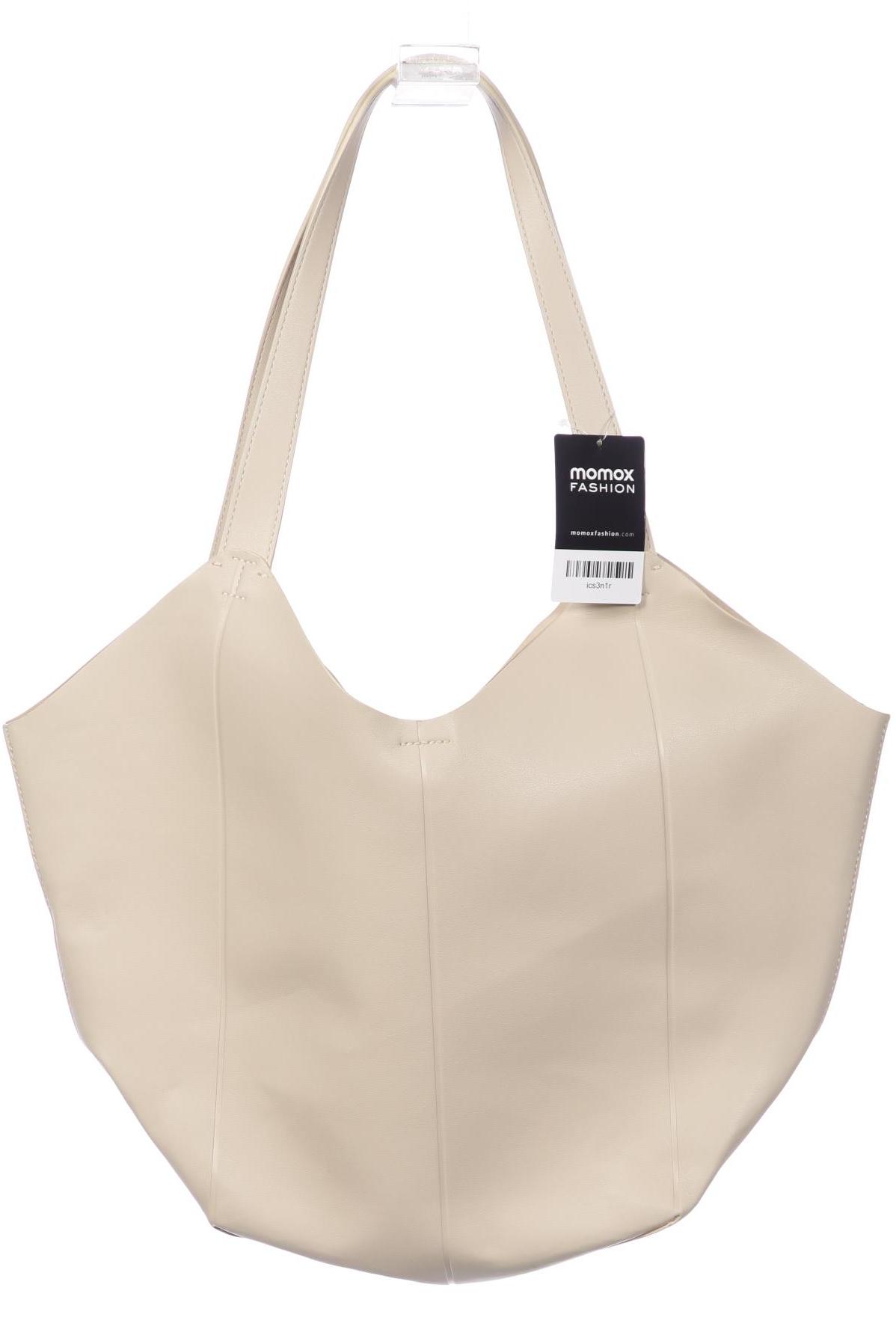 

Zara Damen Handtasche, cremeweiß, Gr.