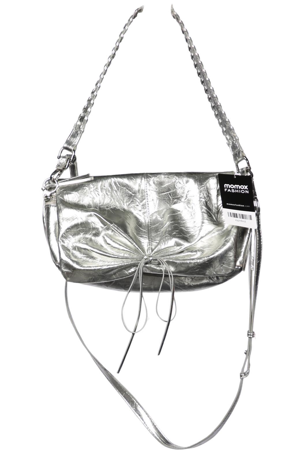 

Zara Damen Handtasche, silber, Gr.