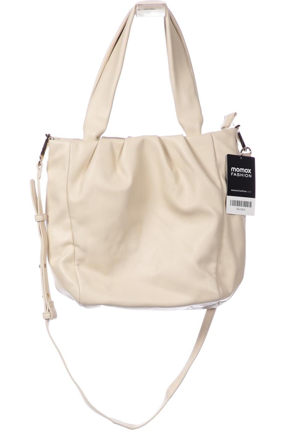 

ZARA Damen Handtasche, cremeweiß
