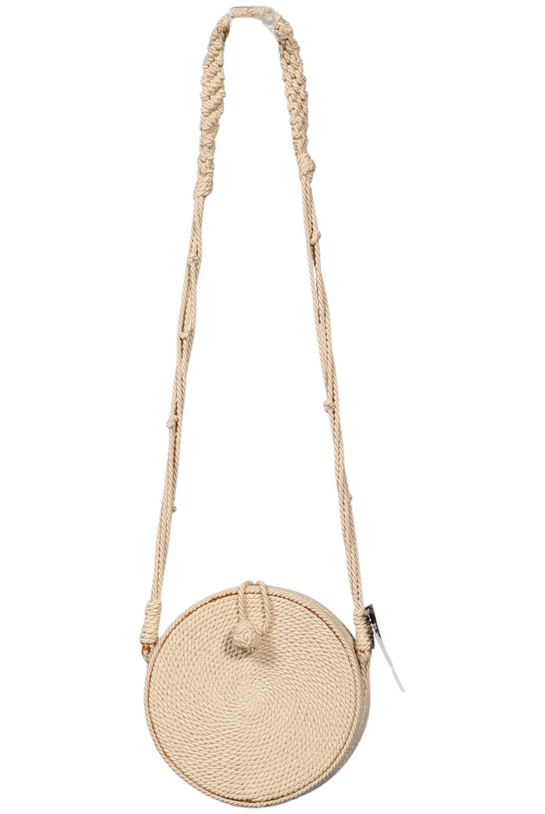 

Zara Damen Handtasche, beige, Gr.