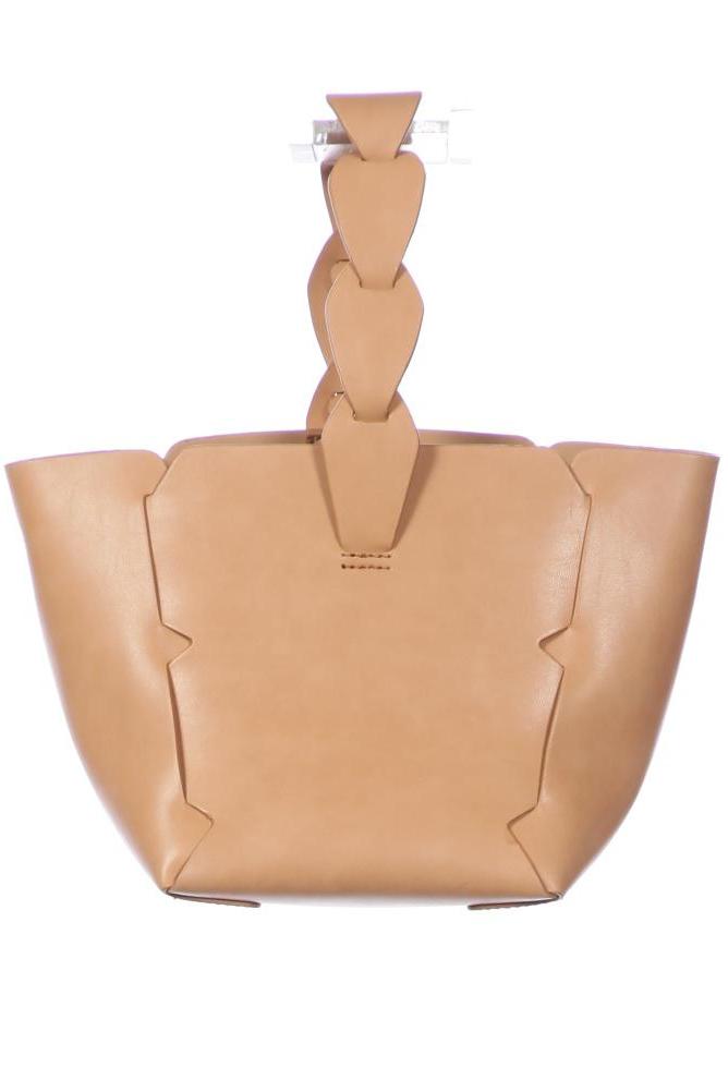 

Zara Damen Handtasche, beige, Gr.