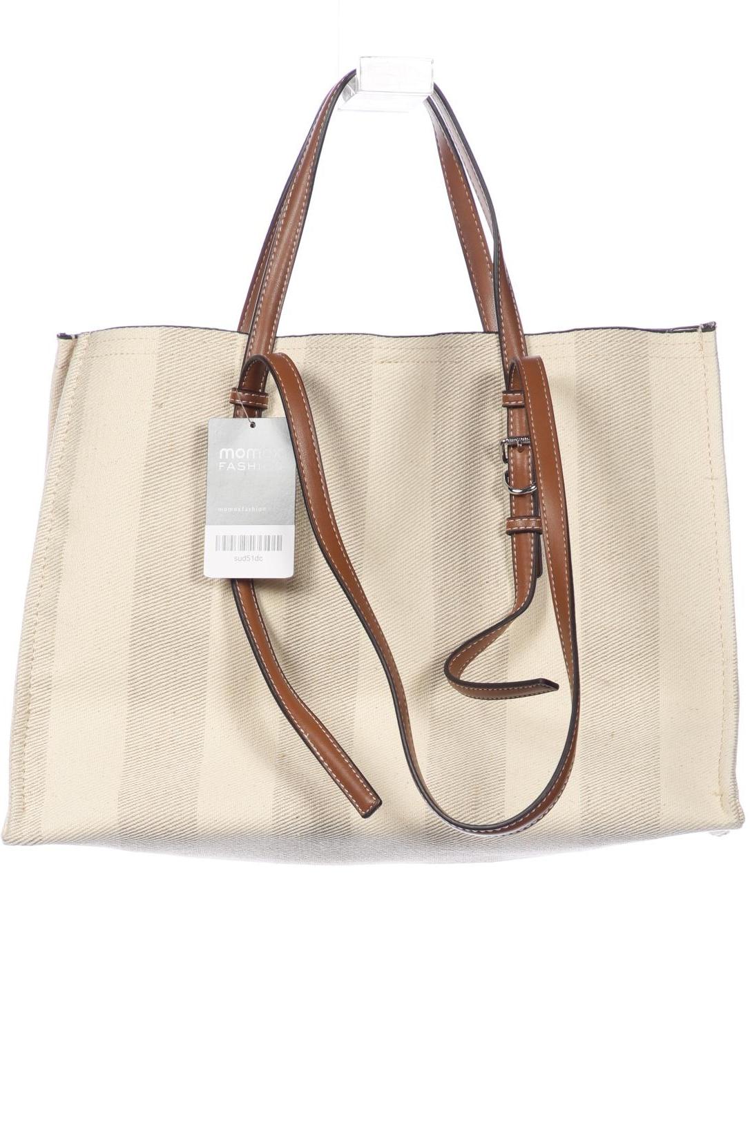 

Zara Damen Handtasche, cremeweiß, Gr.
