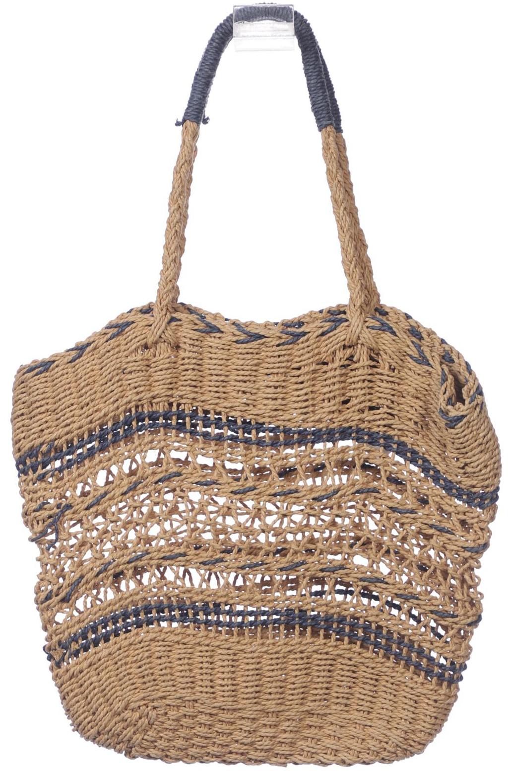 

ZARA Damen Handtasche, beige