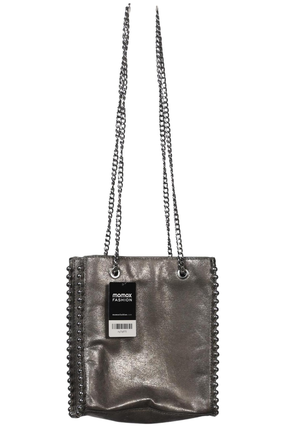 

Zara Damen Handtasche, silber, Gr.