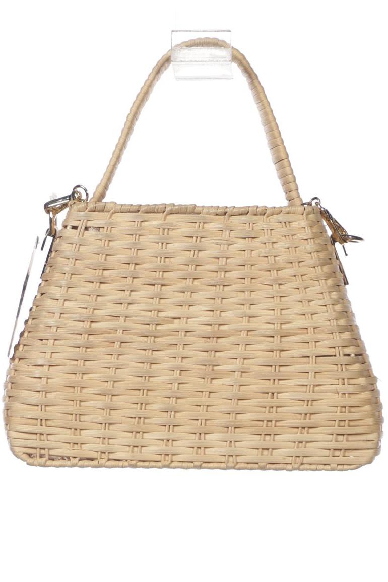 

ZARA Damen Handtasche, beige