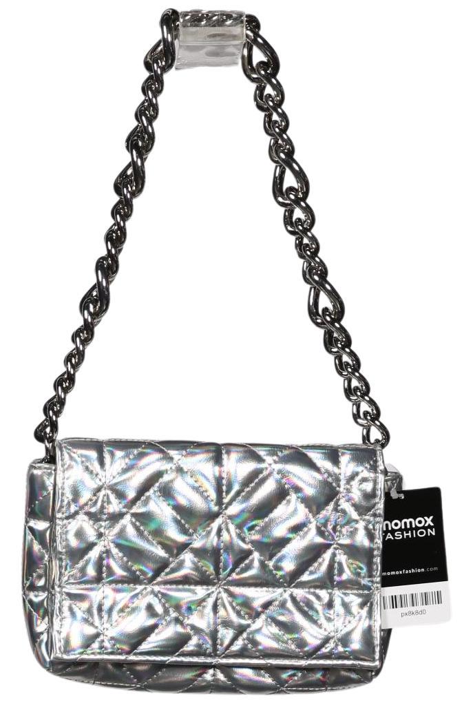 

Zara Damen Handtasche, silber, Gr.