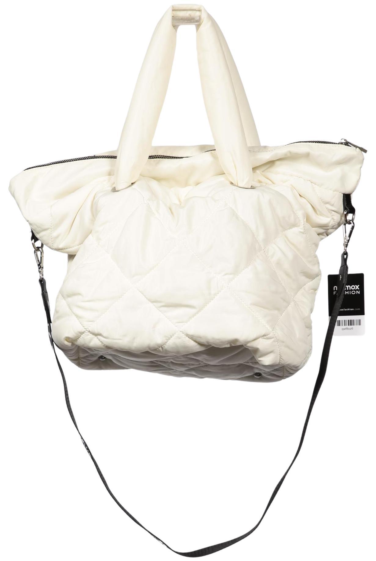 

Zara Damen Handtasche, cremeweiß, Gr.