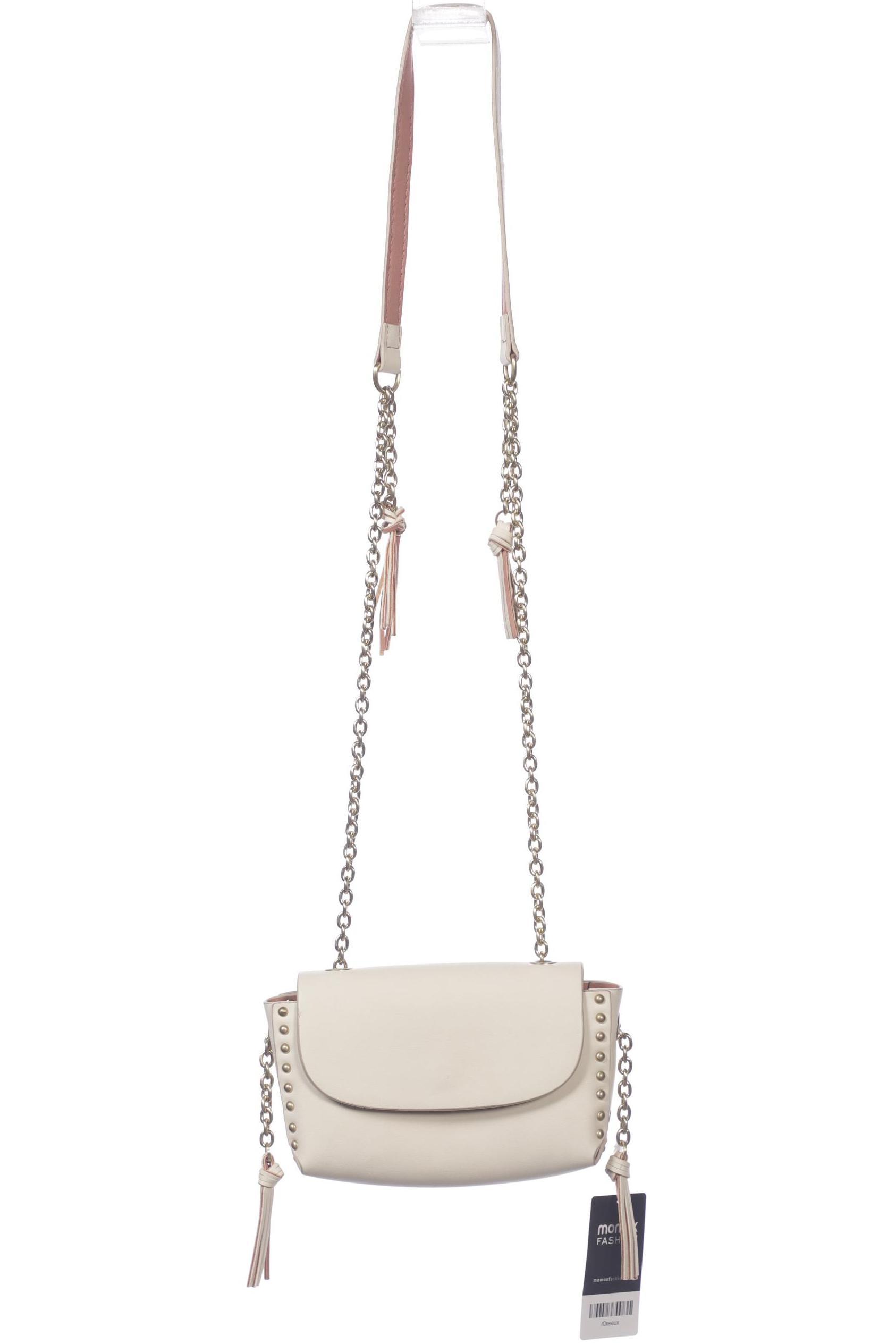 

Zara Damen Handtasche, cremeweiß, Gr.