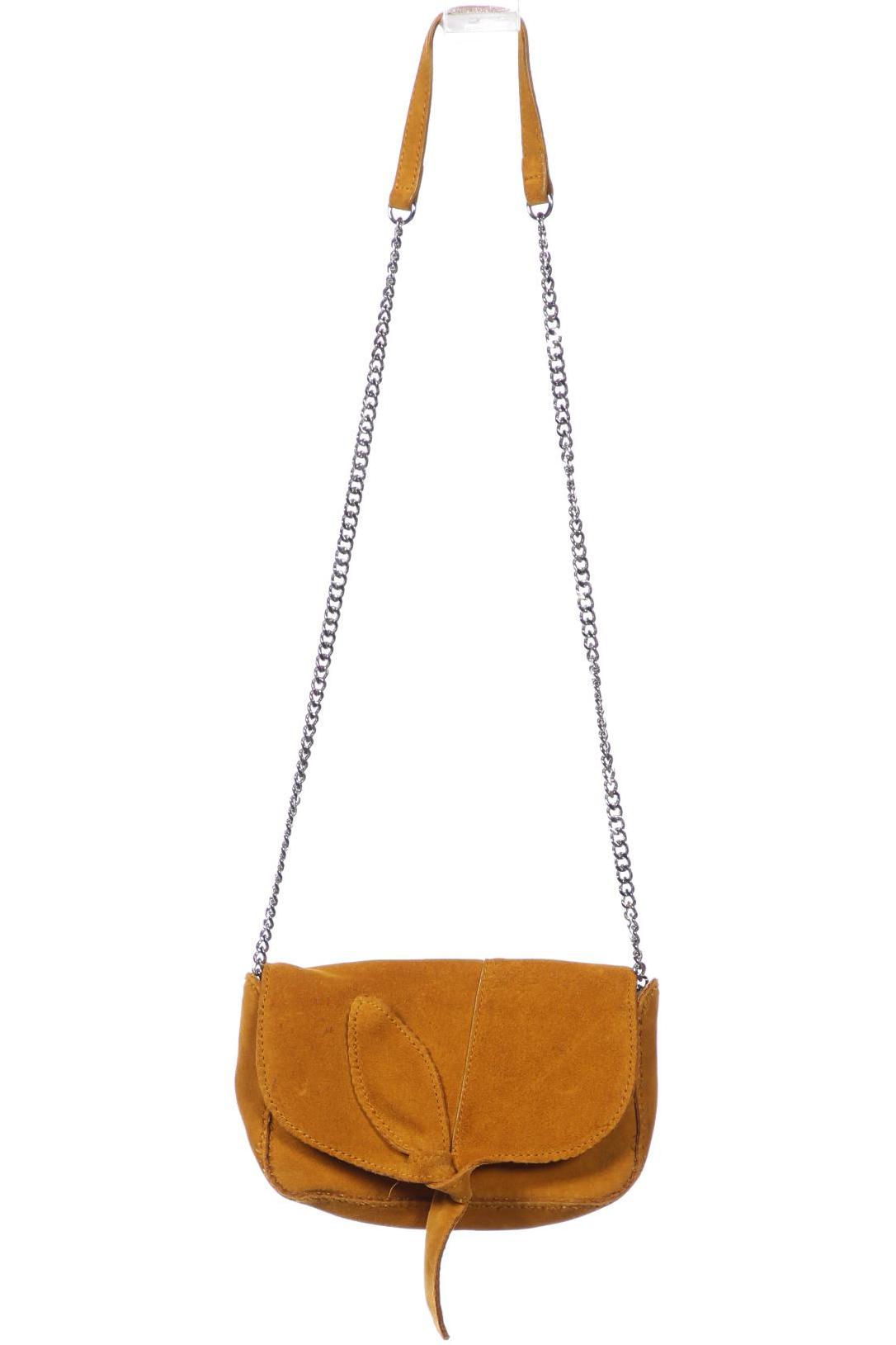 

ZARA Damen Handtasche, gelb
