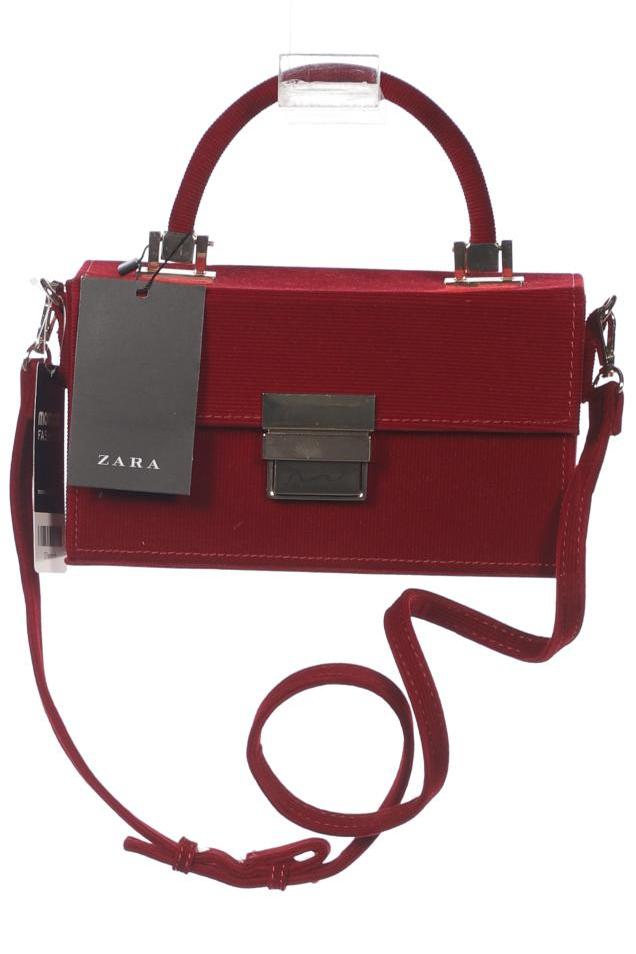 

ZARA Damen Handtasche, bordeaux