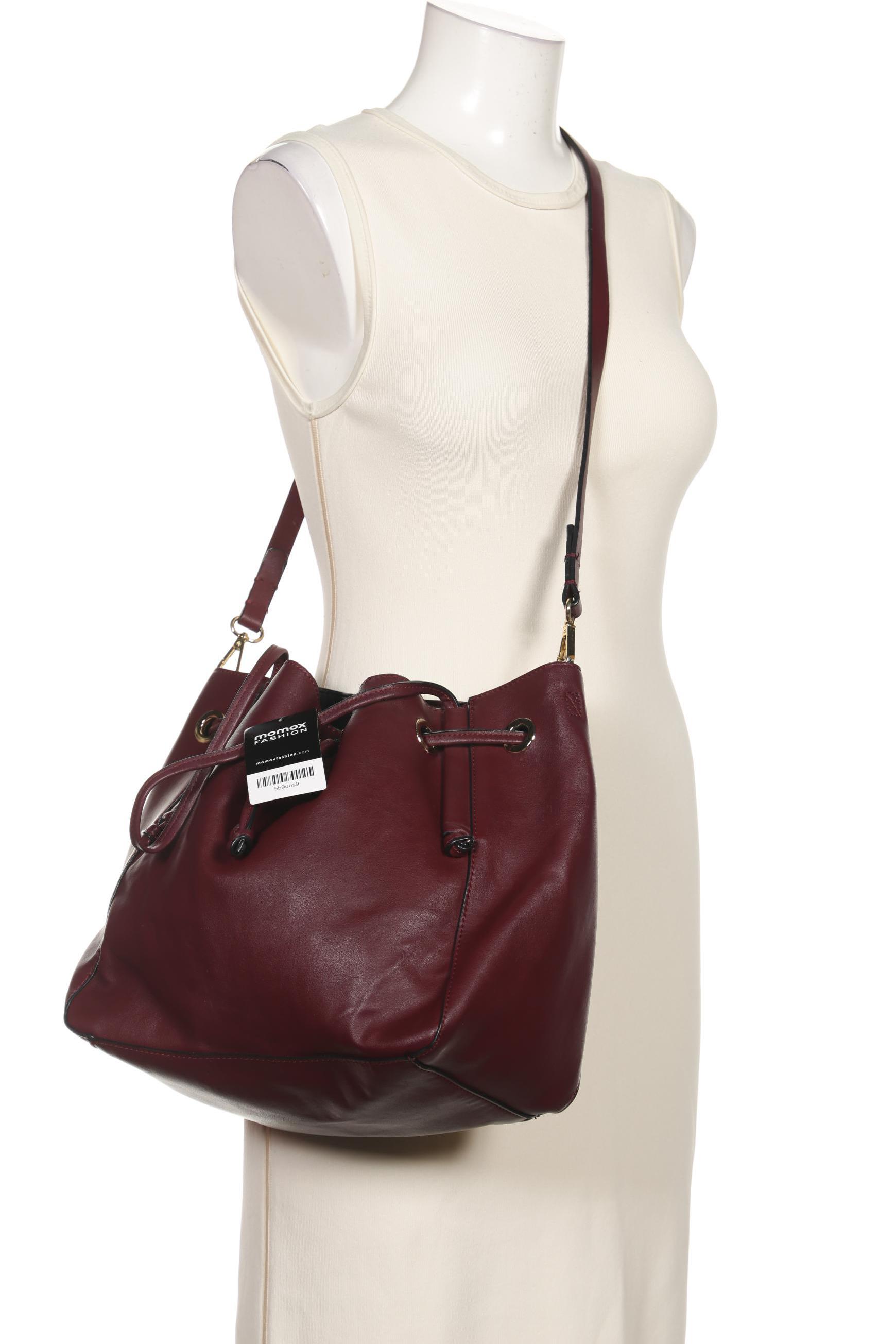 

Zara Damen Handtasche, bordeaux, Gr.