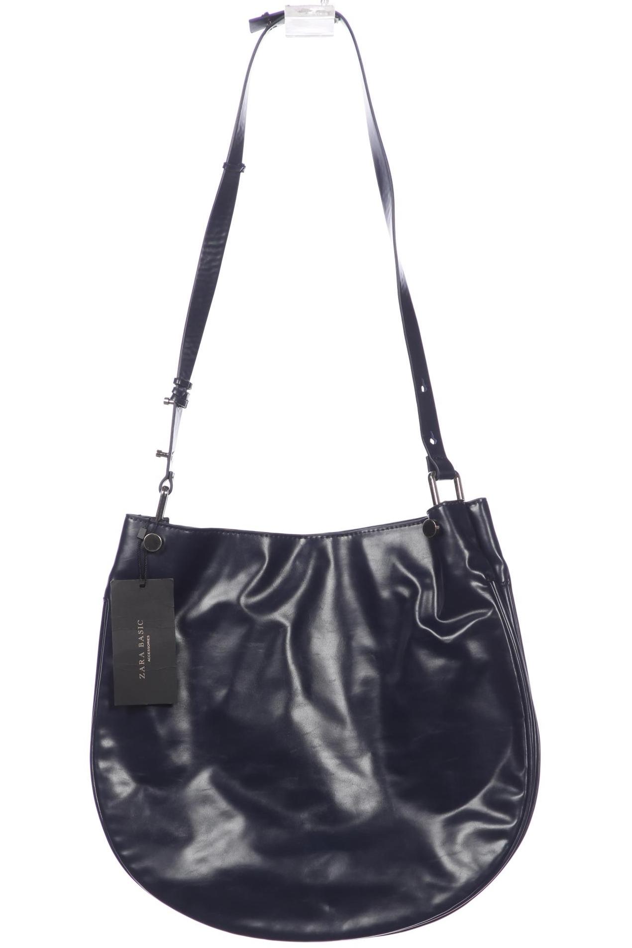 

Zara Damen Handtasche, marineblau, Gr.