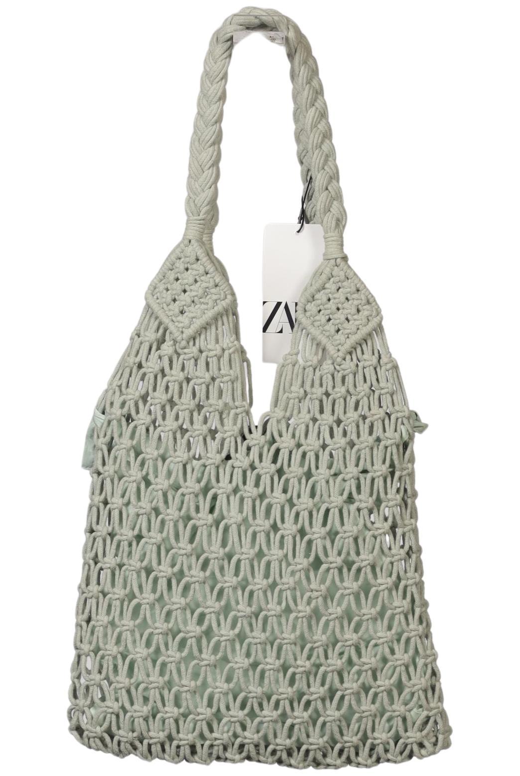 

Zara Damen Handtasche, hellgrün, Gr.