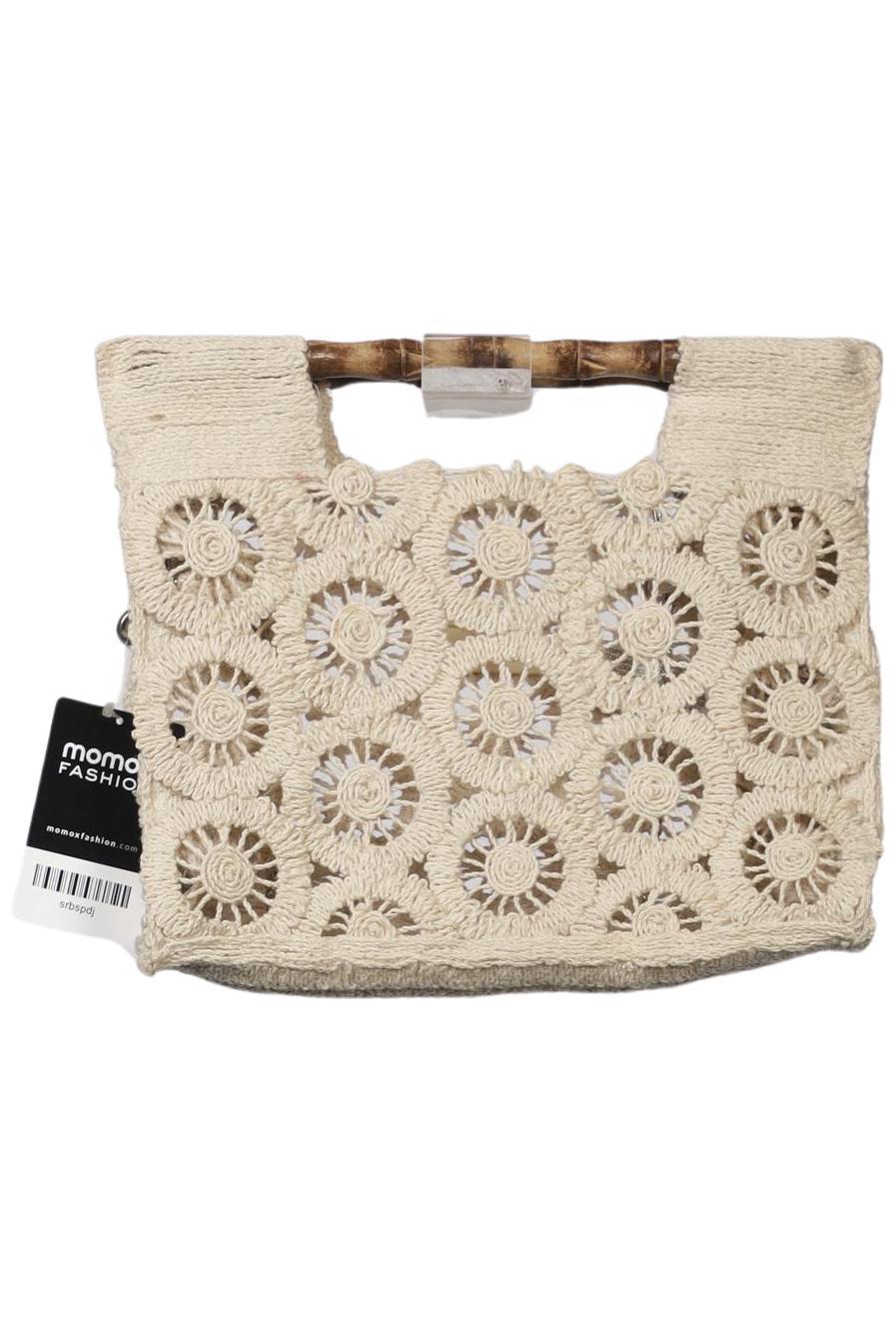 

Zara Damen Handtasche, cremeweiß, Gr.