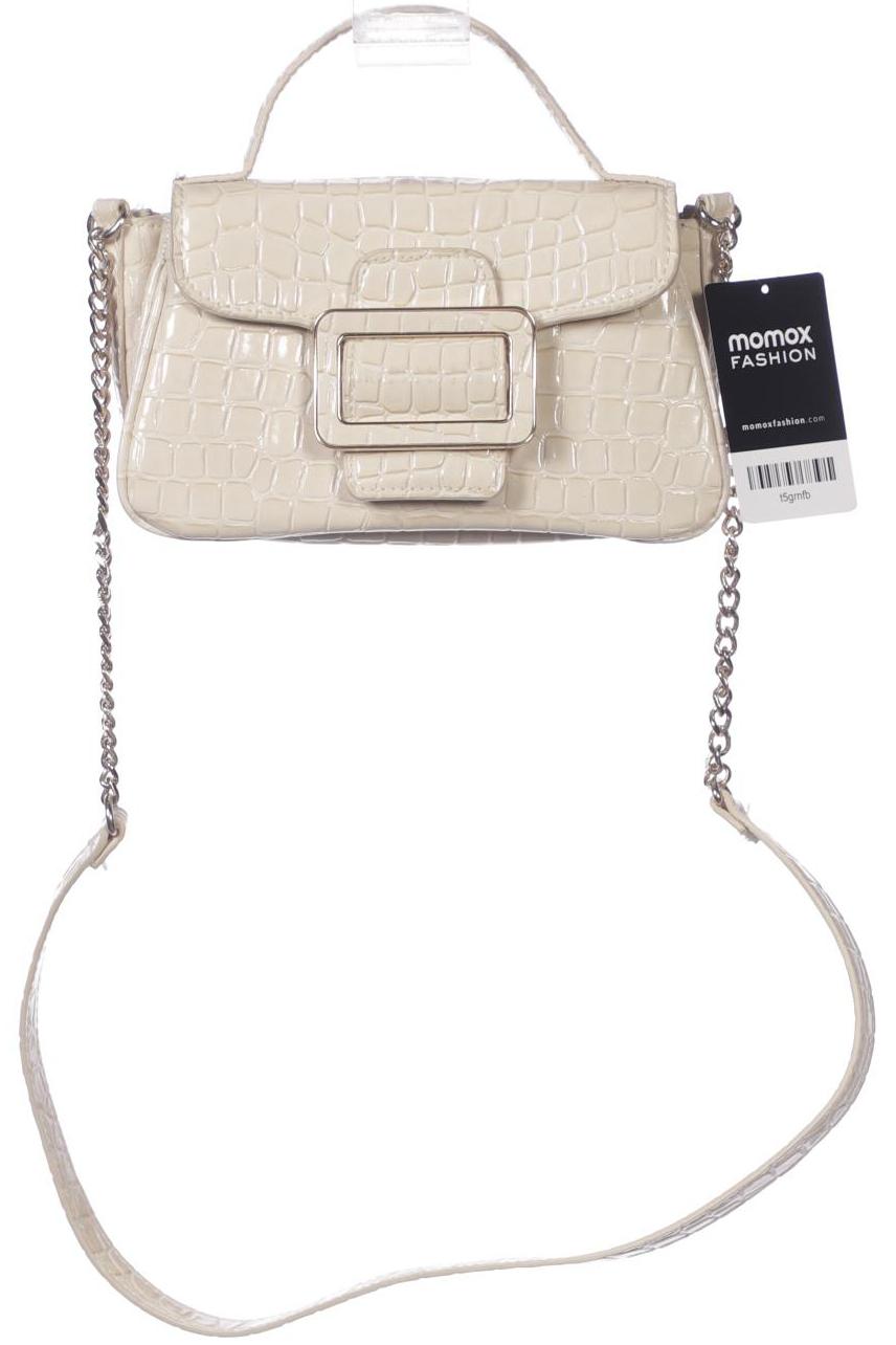 

ZARA Damen Handtasche, cremeweiß