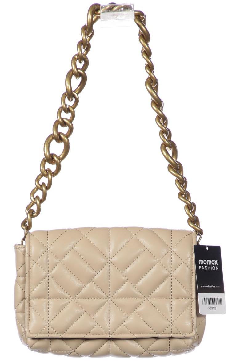 

ZARA Damen Handtasche, beige