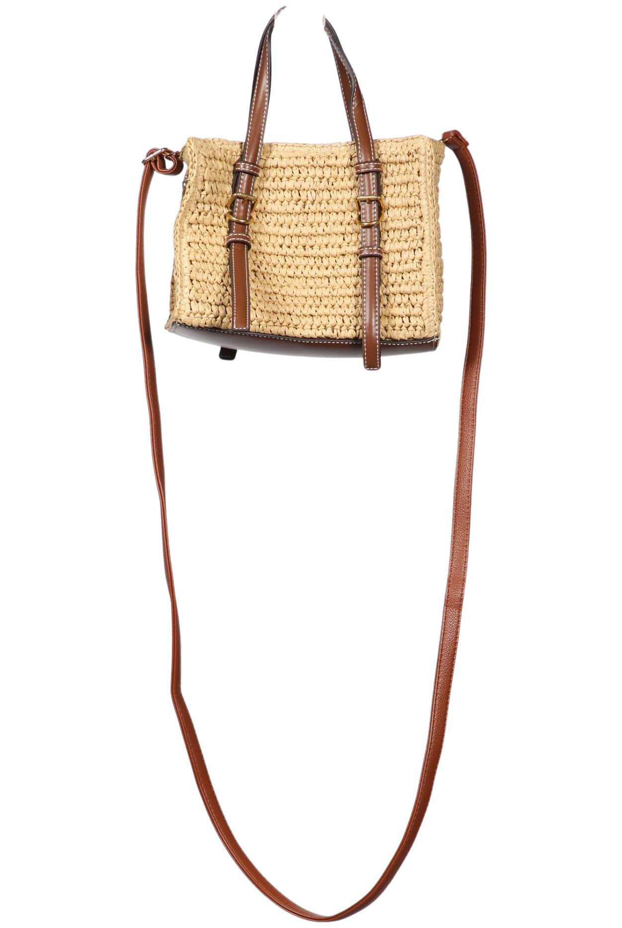 

Zara Damen Handtasche, beige, Gr.