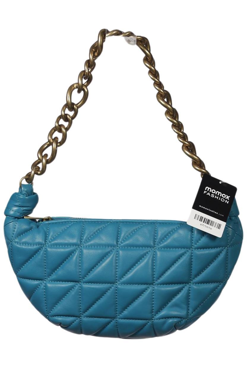 

Zara Damen Handtasche, türkis, Gr.