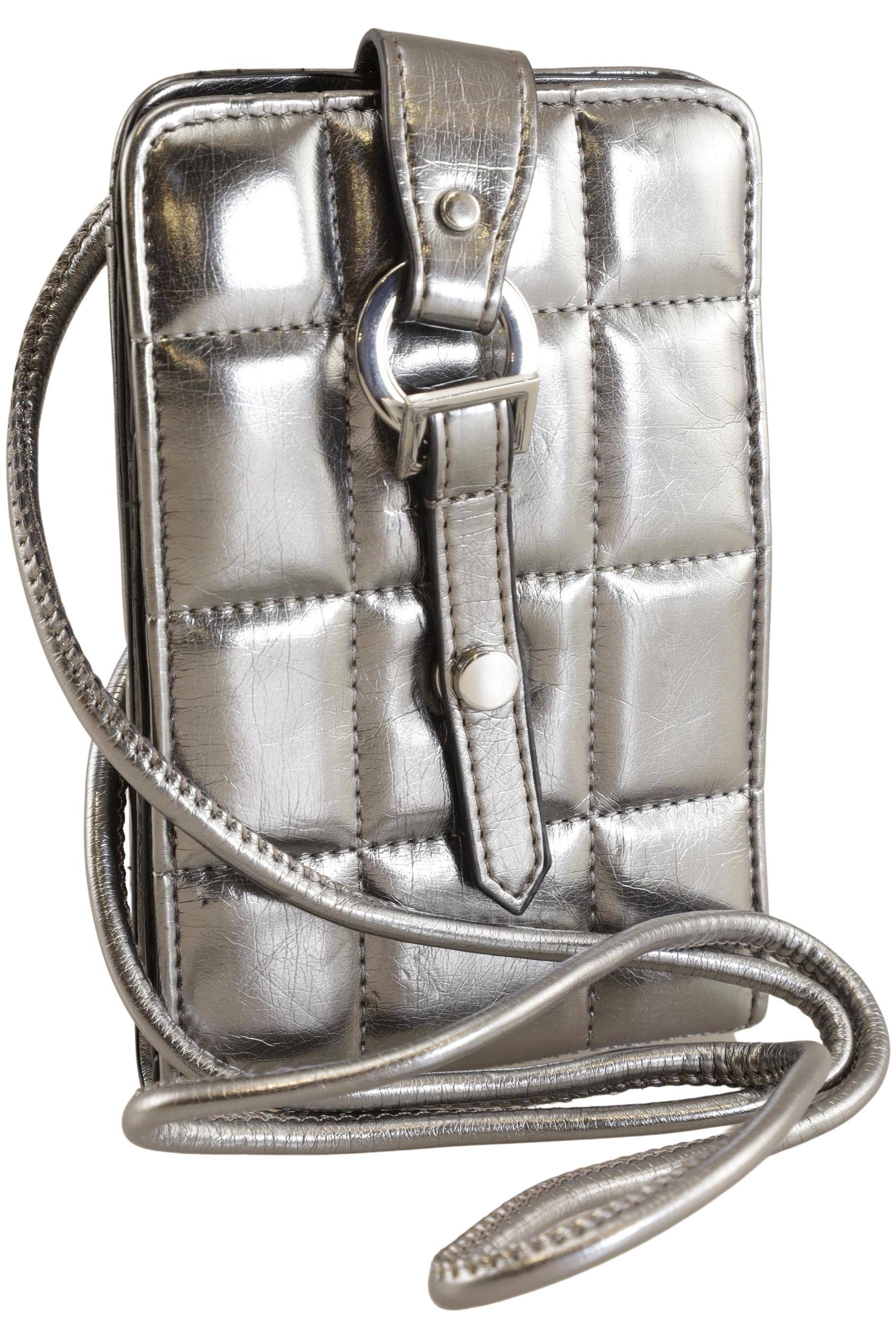 

Zara Damen Handtasche, silber, Gr.