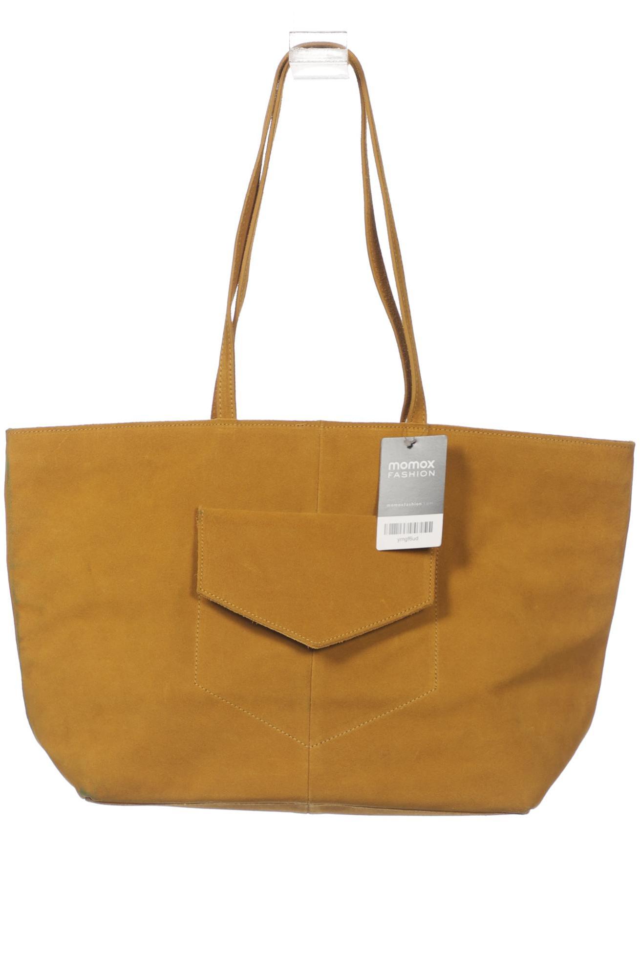

ZARA Damen Handtasche, gelb