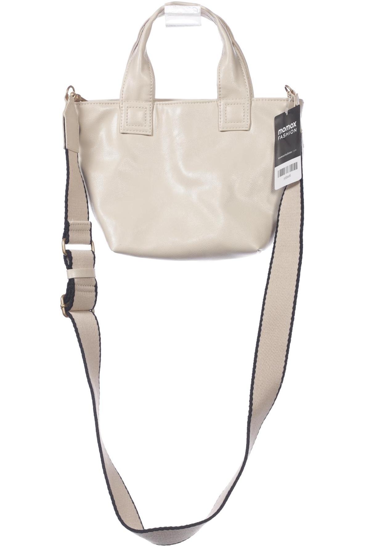 

Zara Damen Handtasche, cremeweiß, Gr.