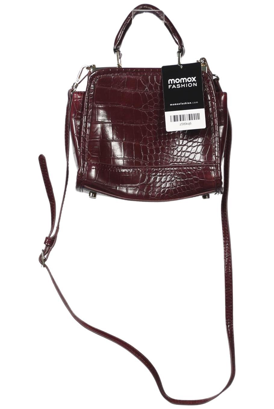 

Zara Damen Handtasche, bordeaux, Gr.