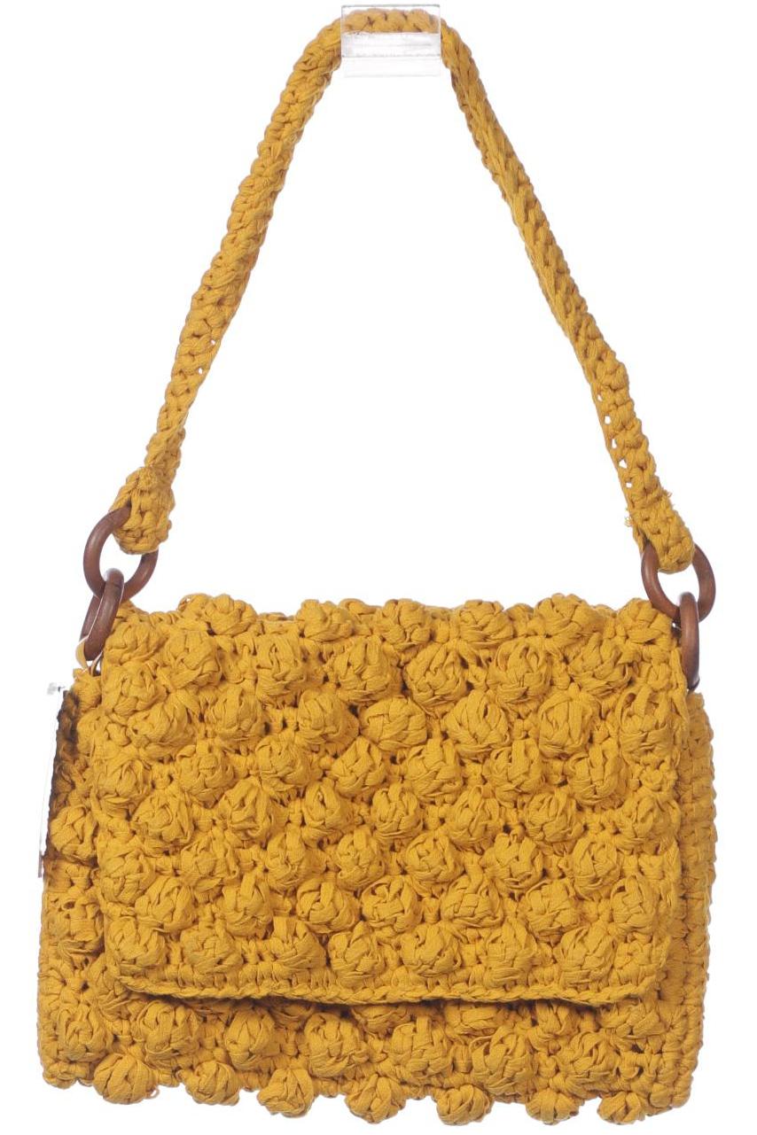 

ZARA Damen Handtasche, gelb