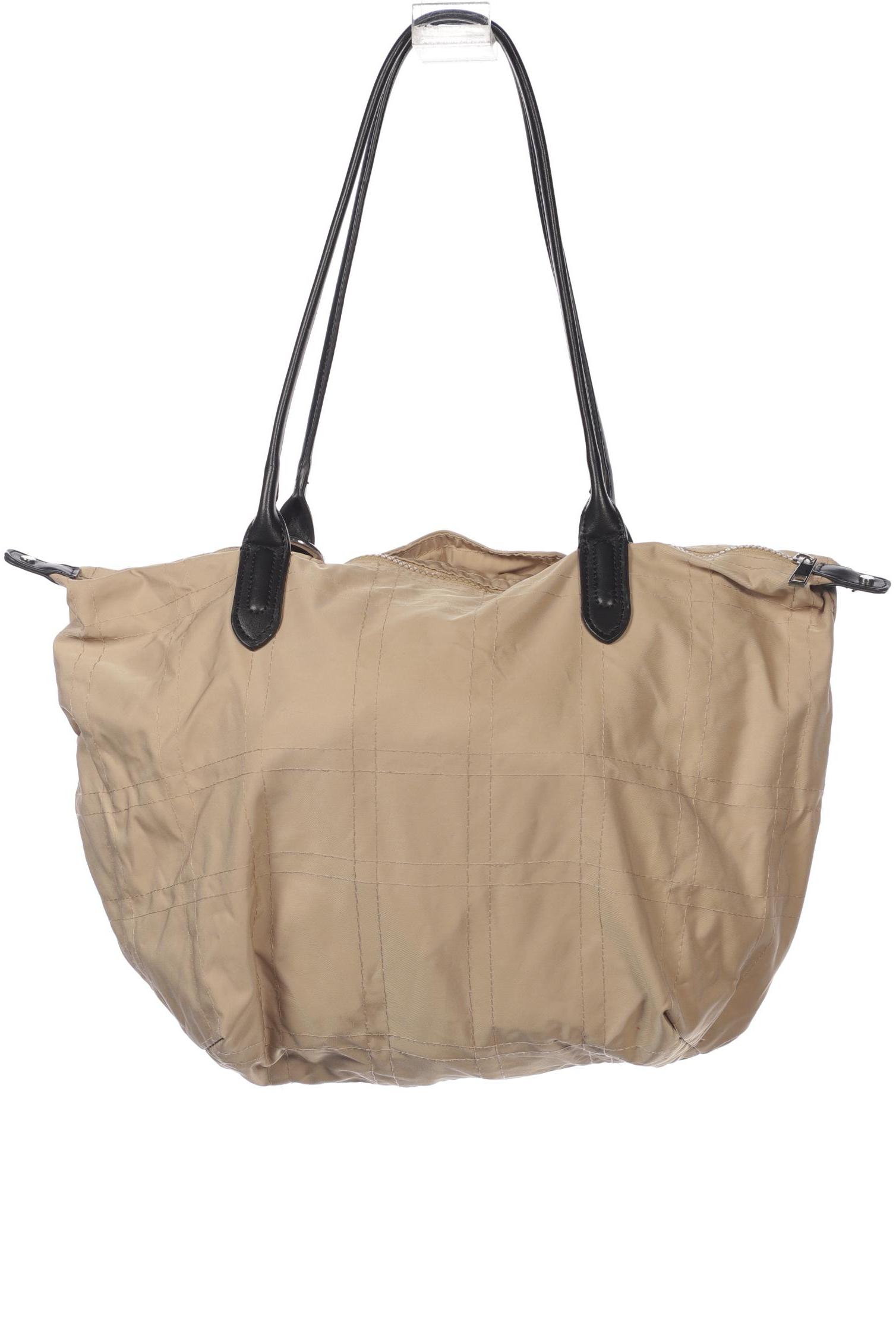 

ZARA Damen Handtasche, beige