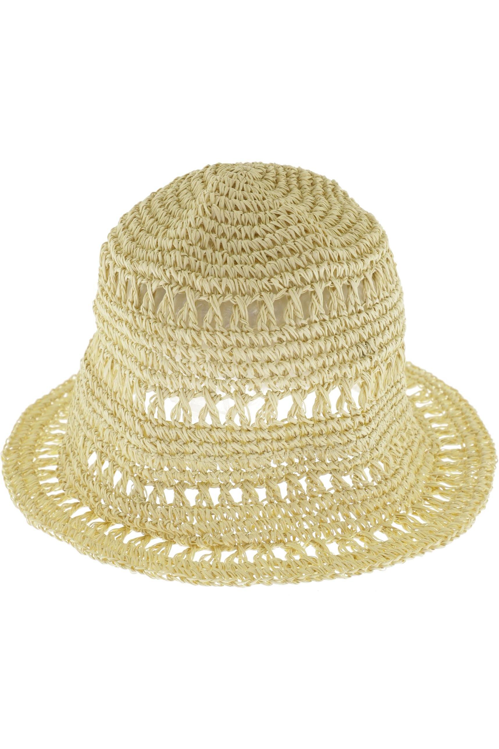 

Zara Damen Hut/Mütze, beige, Gr. 56