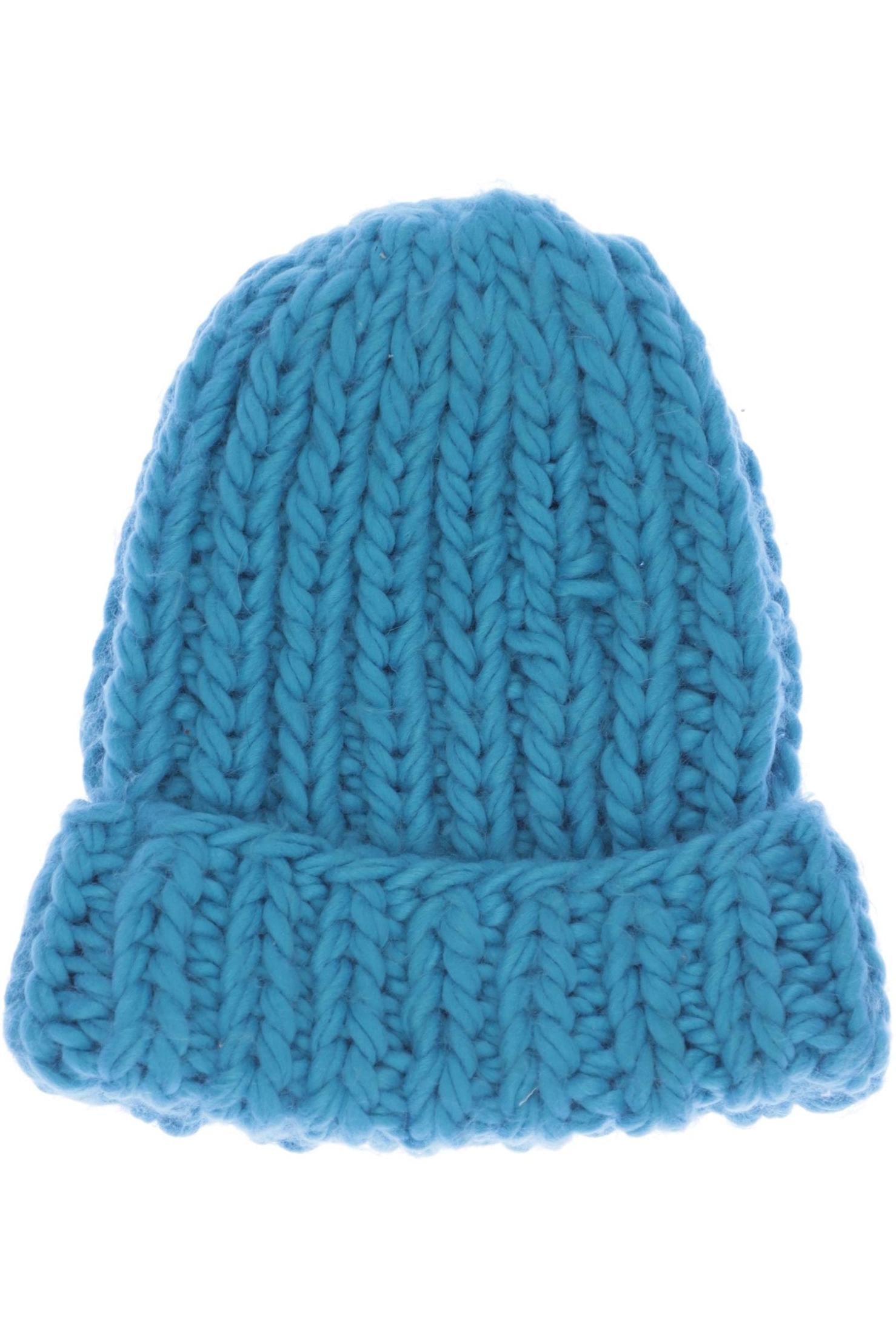 

Zara Damen Hut/Mütze, blau, Gr. 56