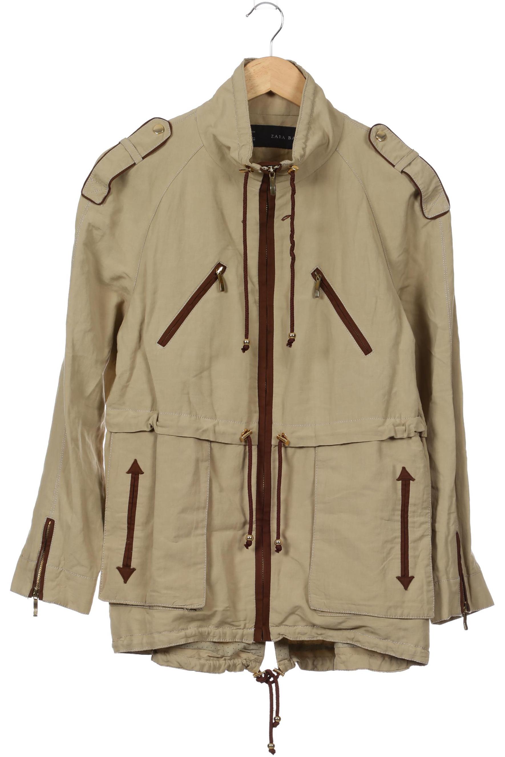 

Zara Damen Jacke, beige, Gr. 42
